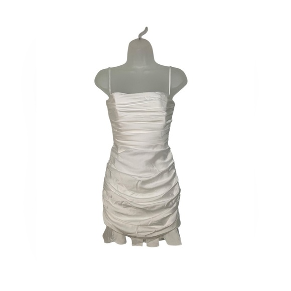 Nookie New Cooper White Mini Dress Size XS - Picture 2 of 6